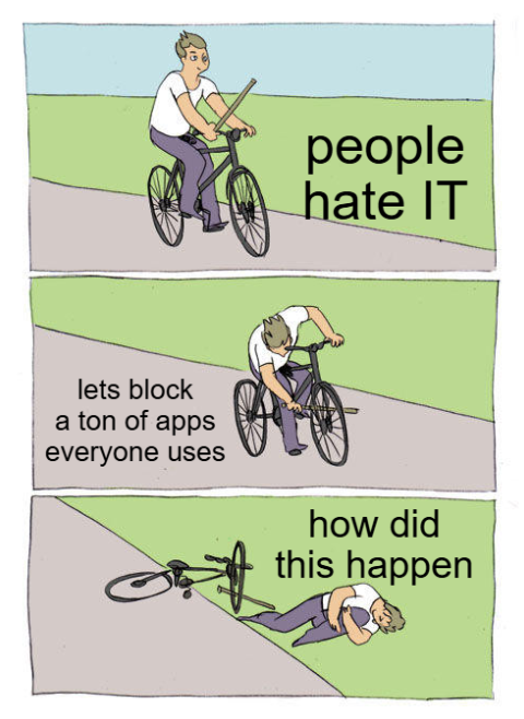 block some apps